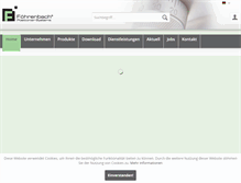 Tablet Screenshot of foehrenbach.com